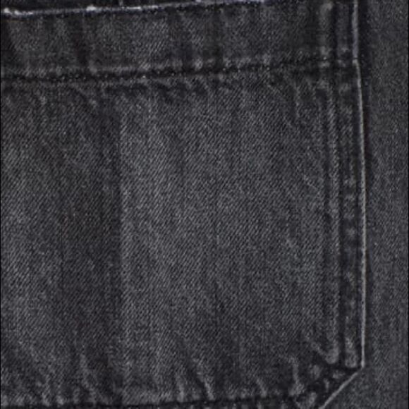 NWOT Hudson Sloan Distressed Faded Black Short Overalls Size XS - Picture 5 of 11